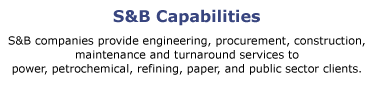 S and B Construction Capabilities